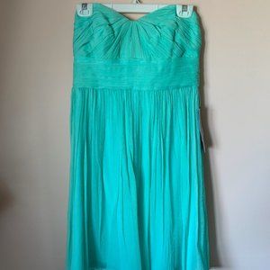 Marbella strapless dress- size 10 - NWT J. Crew